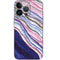 Violet Watercolor Geode iPhone 14 Pro Skin